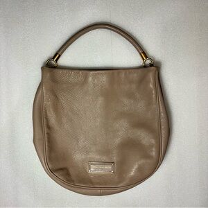 Marc Jacobs Taupe Cow Leather Hobo Bag. Used but in Good Condition.